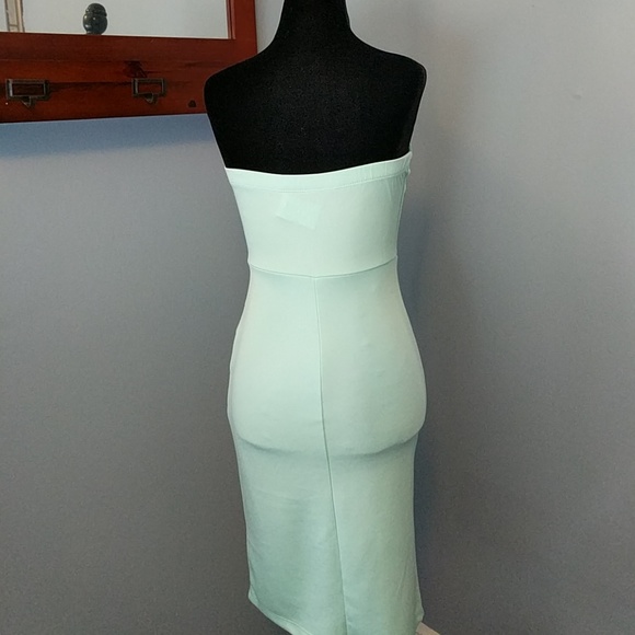 Mint sweetheart strapless dress - Picture 7 of 7